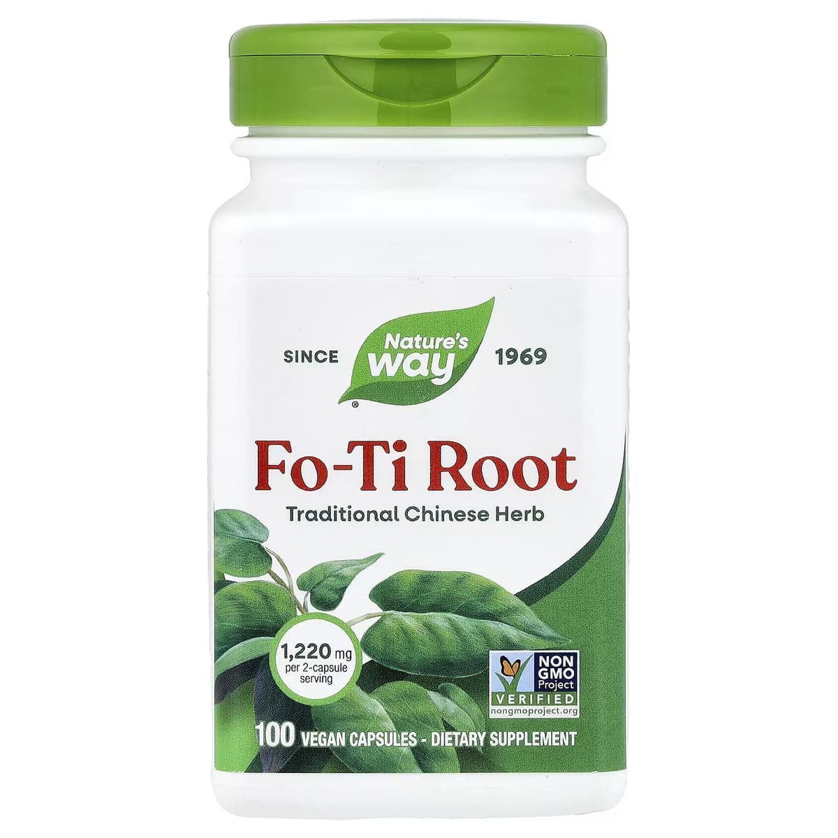 Nature'S Way - Fo-Ti Root - 100 Vcaps