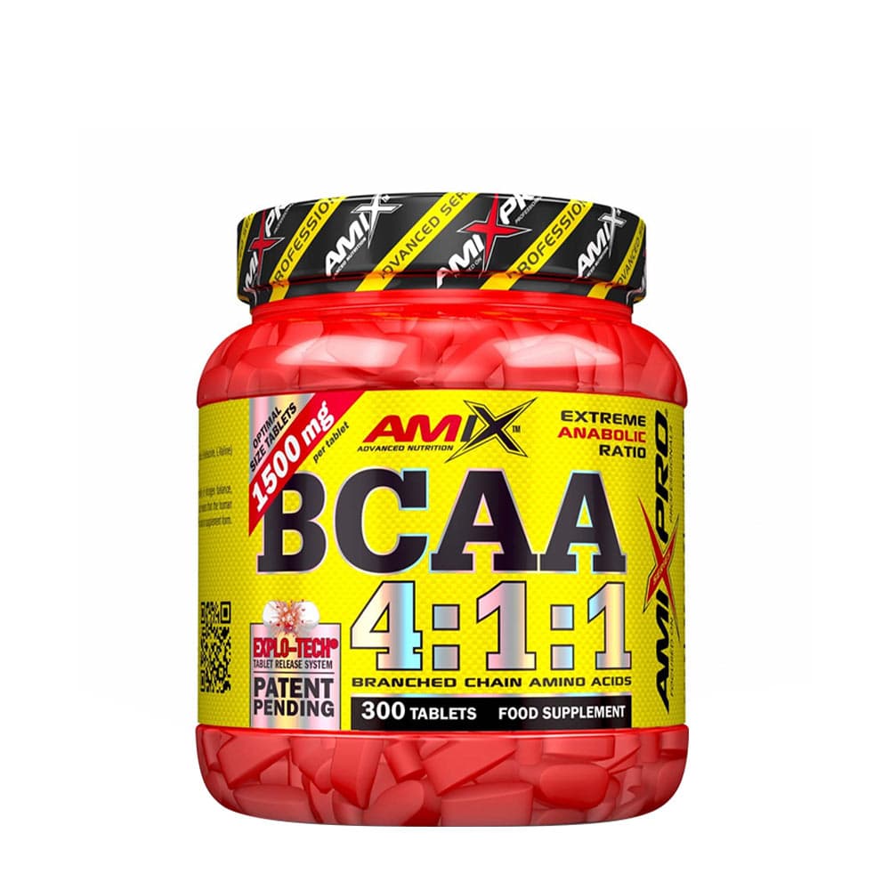 Amix - BCAA 4:1:1 - 300 Tablets – Amix förpackning