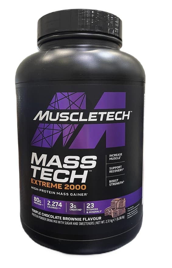 MuscleTech - Mass-Tech Extreme 2000 (Triple Chocolate Brownie - 2720g)