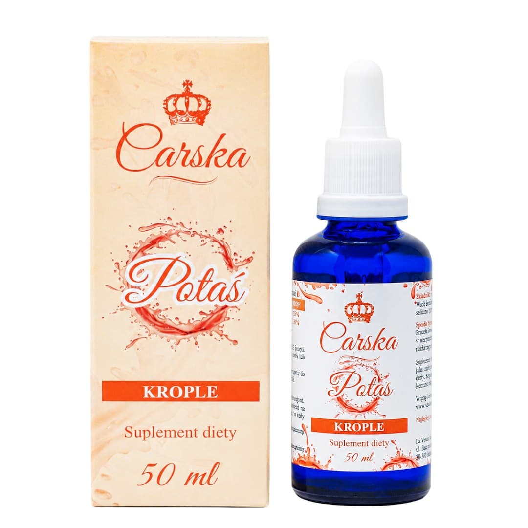 Carska - Potassium Drops 50ml – Carska förpackning