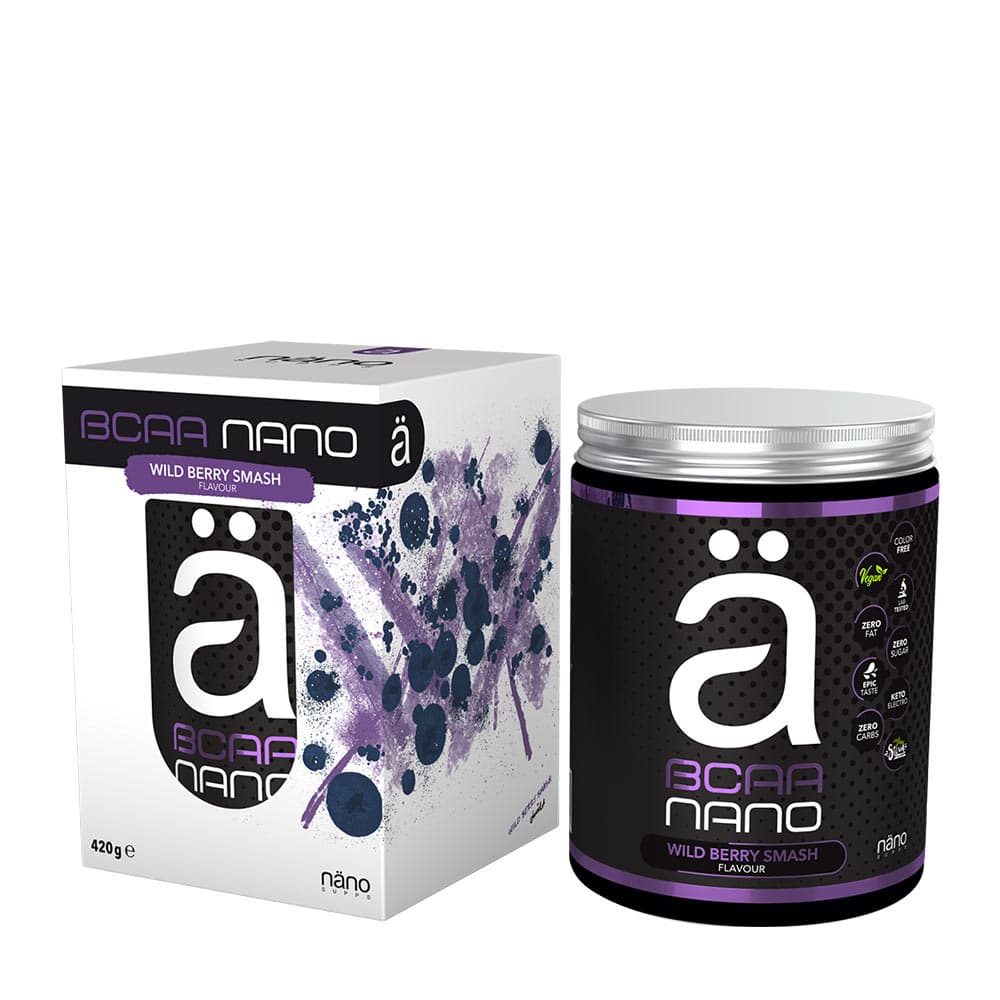 Nanosupps - BCAA Nano, Wild Berry Smash - 420g