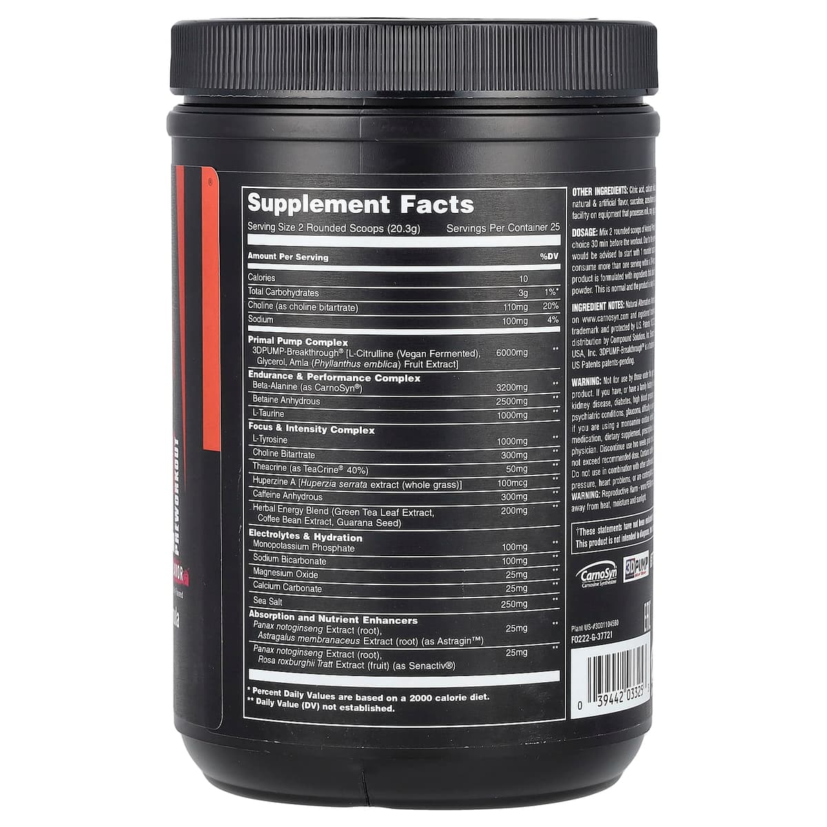 Universal Nutrition - Strawberry Watermelon - 507.5g