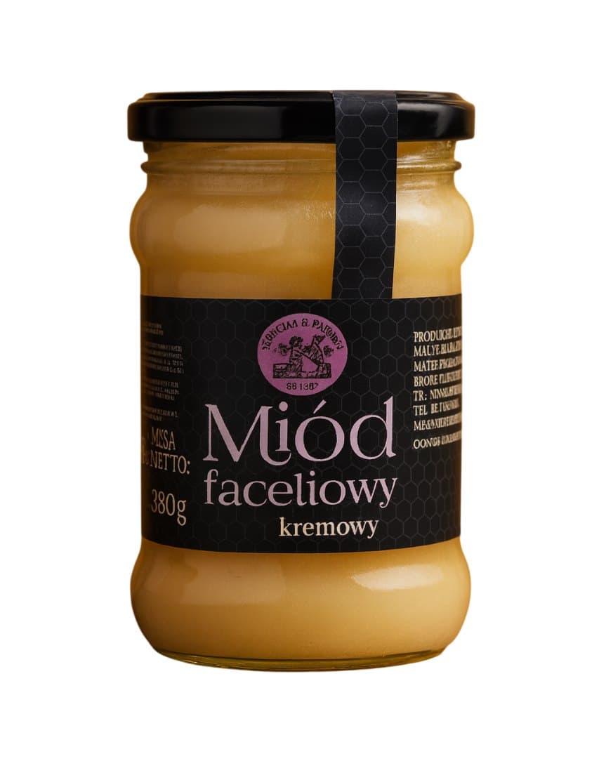 SPECIAL FROM APIARY - Creamy Facelia Honey – Specjał Z Pasieki förpackning