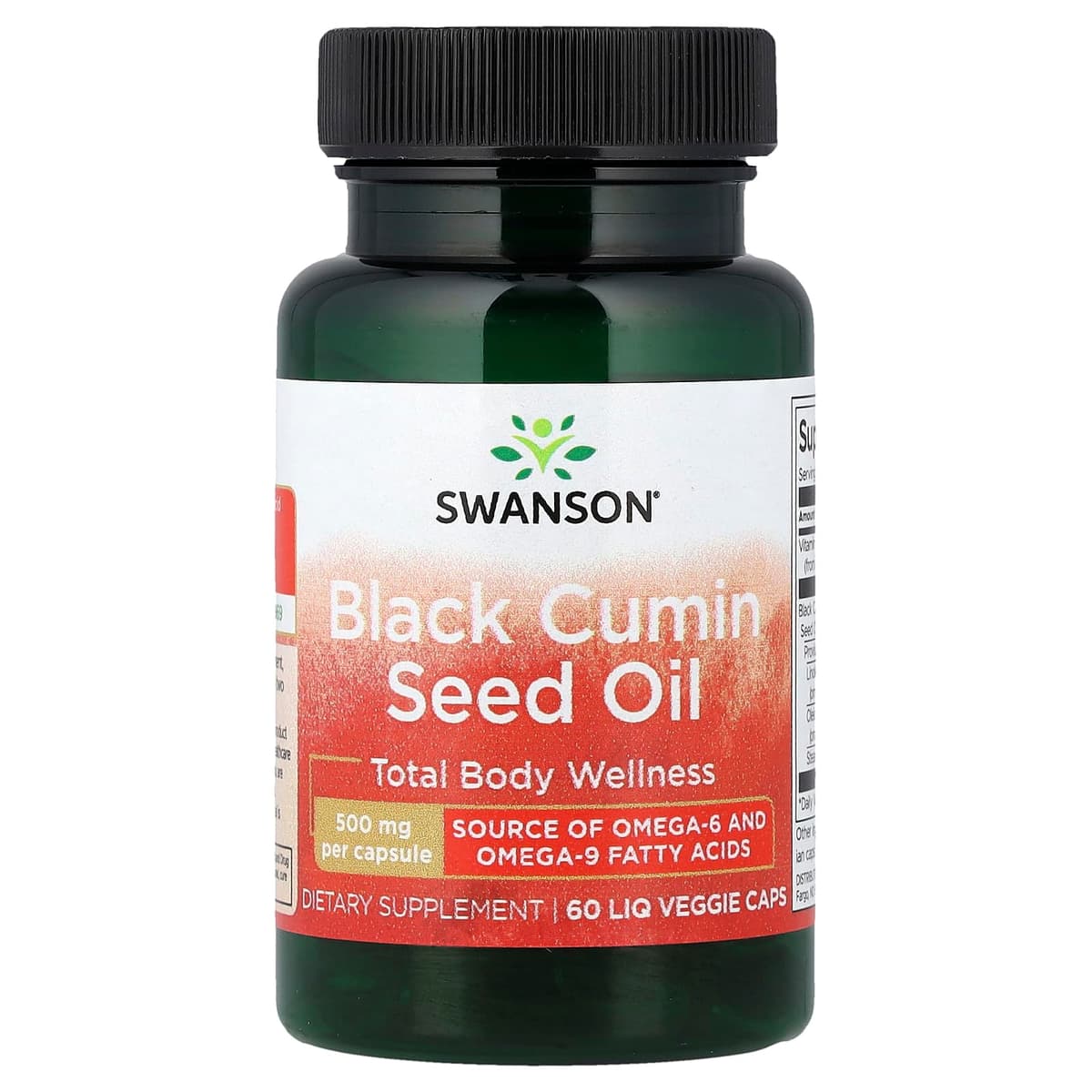 Swanson - Black Cumin Seed Oil - 60 Liquid Veggie Caps