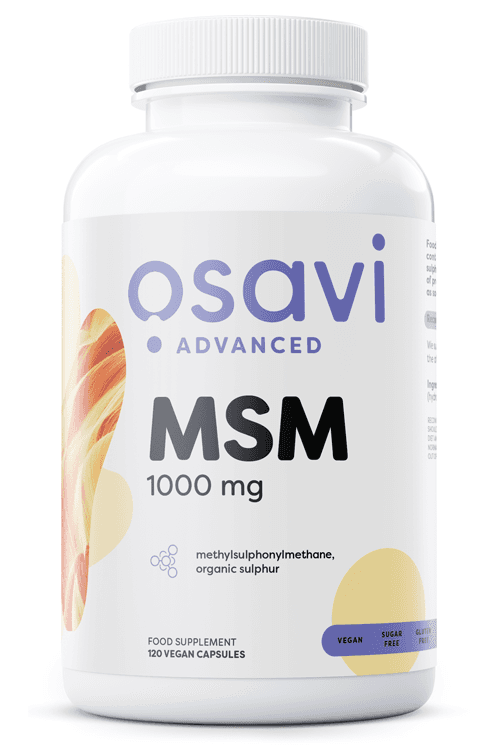 Osavi - MSM 1000mg - 120 Vcaps – Osavi förpackning