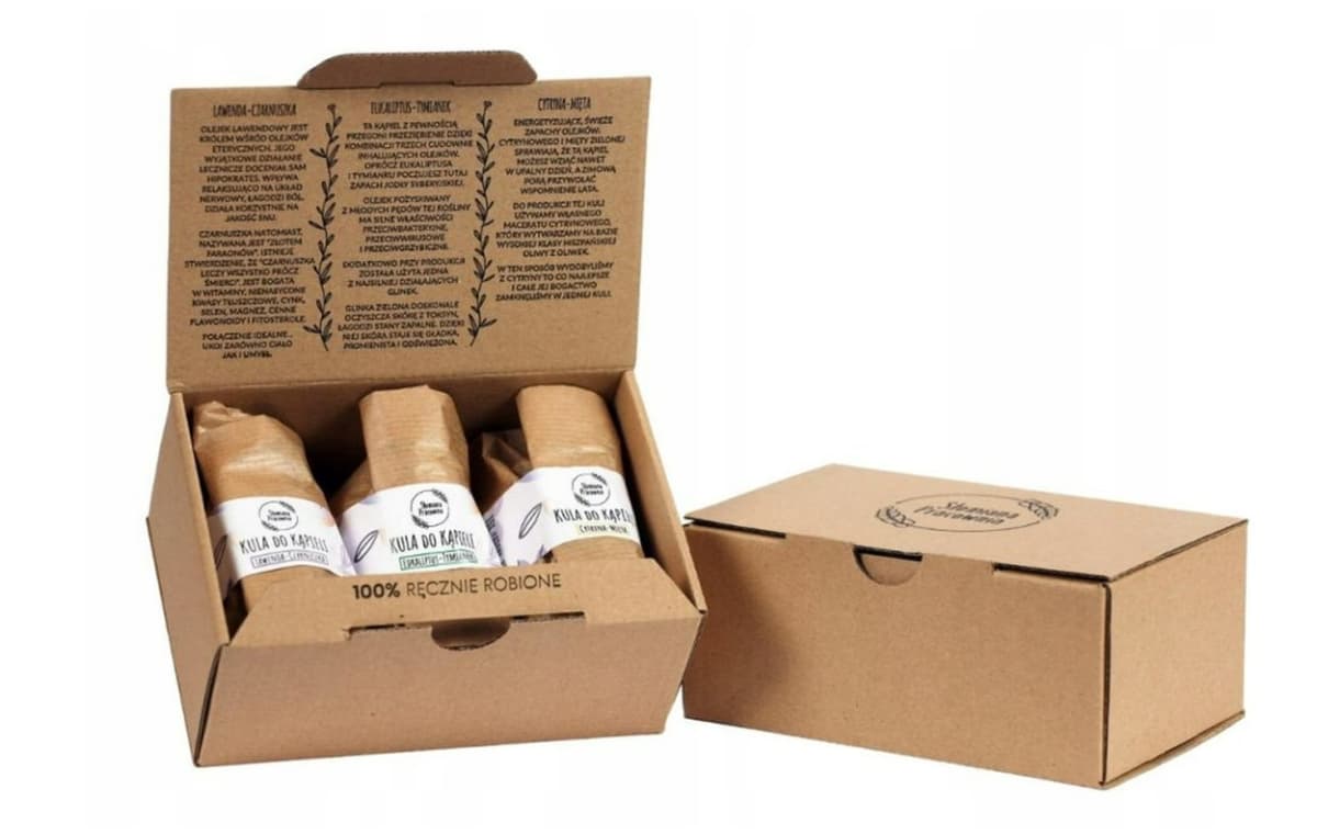 Słomiana Pracownia - Bath Bombs – Słomiana Pracownia förpackning