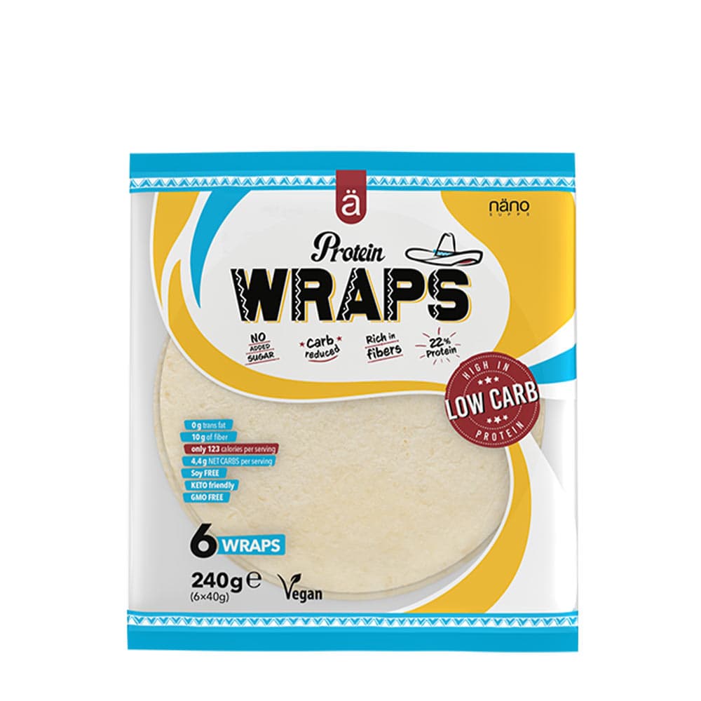 Nanosupps - Protein Wraps - 240g (6X40g)