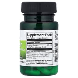 Swanson - Genisteiini Sophora Japonican juuresta - 125 mg, 60 kapselia