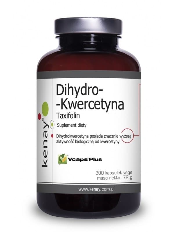 Kenay - Dihydroquercetin Taxifolin - 300 caps – Kenay förpackning