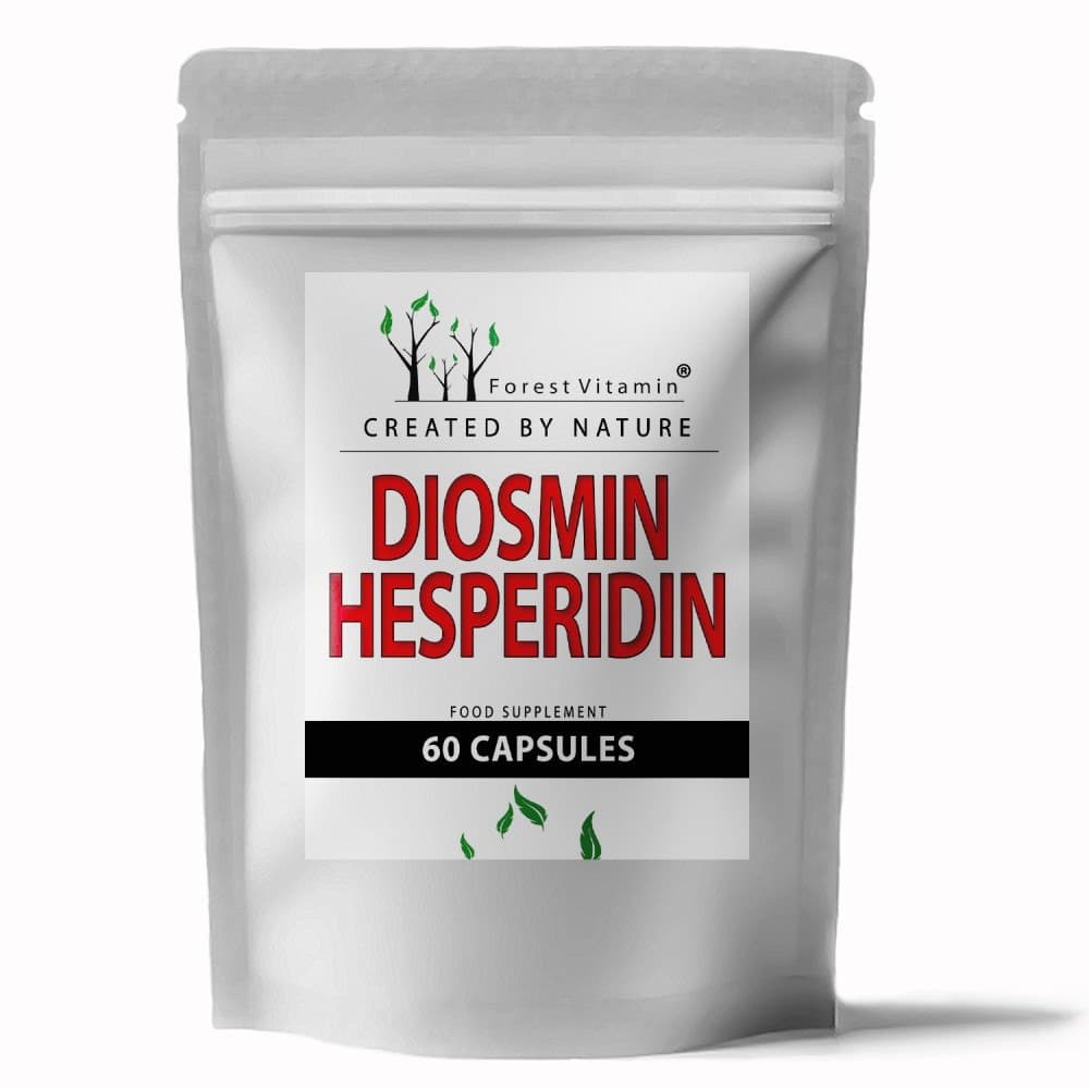 Forest Vitamin - Diosmin Hesperidin - 60 Caps – Forest Vitamin förpackning