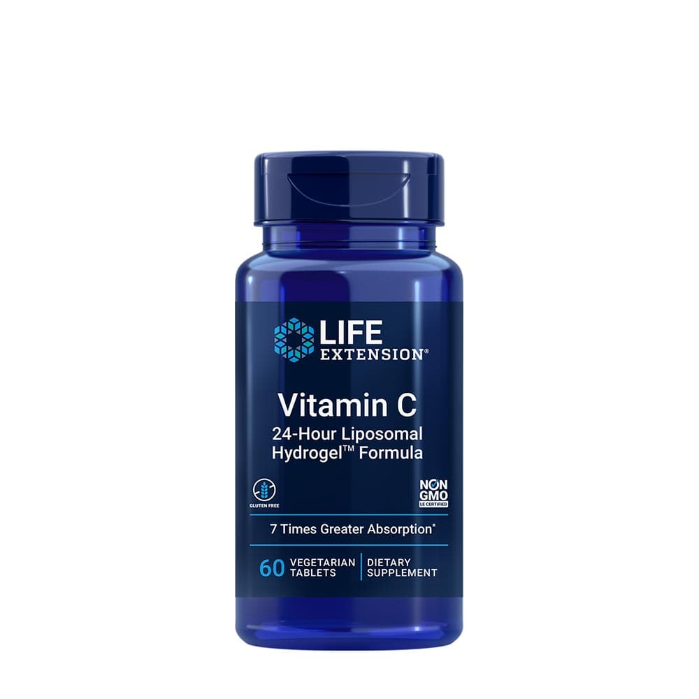 Life Extension - Vitamin C 24-Hour Liposomal Hydrogel – Life Extension förpackning