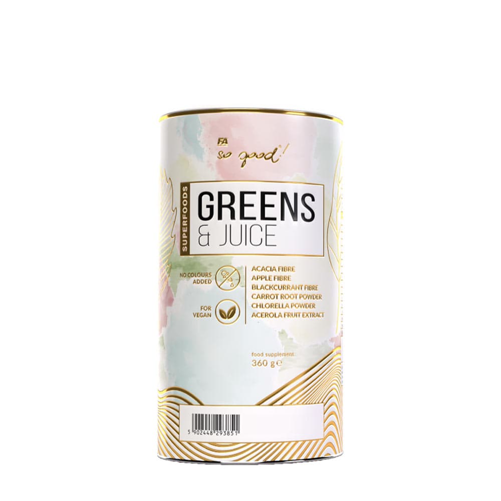 FA - So Good Greens & Juice – FA förpackning