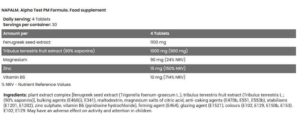 Fa - Xtreme Napalm Alpha Test - 120 Tabs