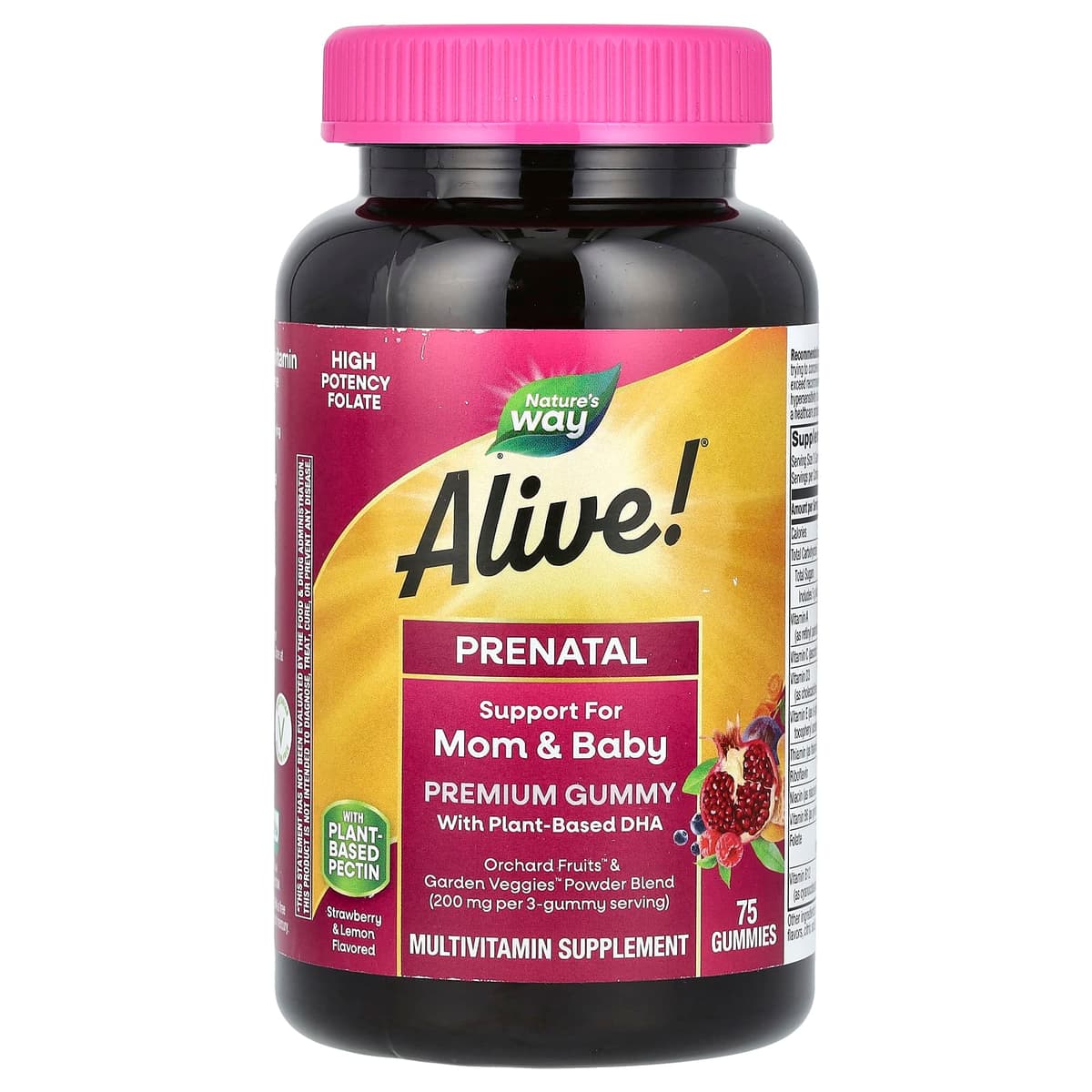 Nature's Way - Alive!® Premium Prenatal Gummies - 75 Tyggegummier