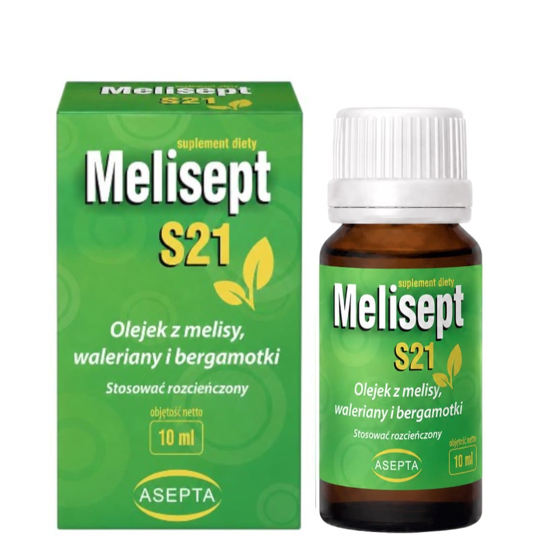 Asepta - Melissa, Valerian & Bergamottöljy – Asepta pakkaus
