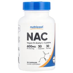 Nutricost - NAC (N-Acetyl L-Cysteine) - 30 Caps