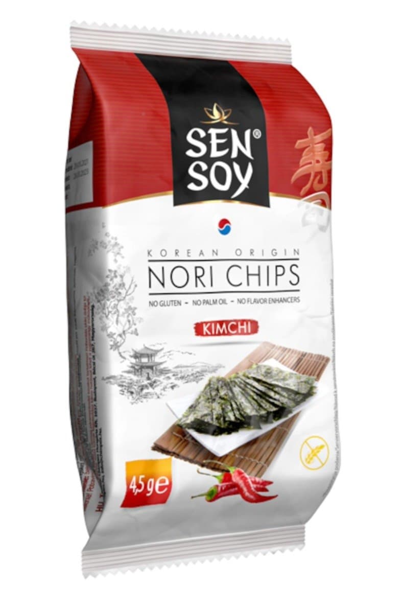 SEN SOY - Nori Chips - 45g – SEN SOY förpackning