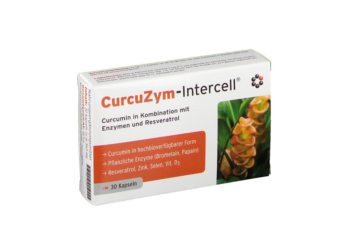Intercell Pharma - Curcuzym Intercell - 30 Kapseln