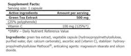 Amix - Green Tea Extract With Vitamin C - 100 Caps