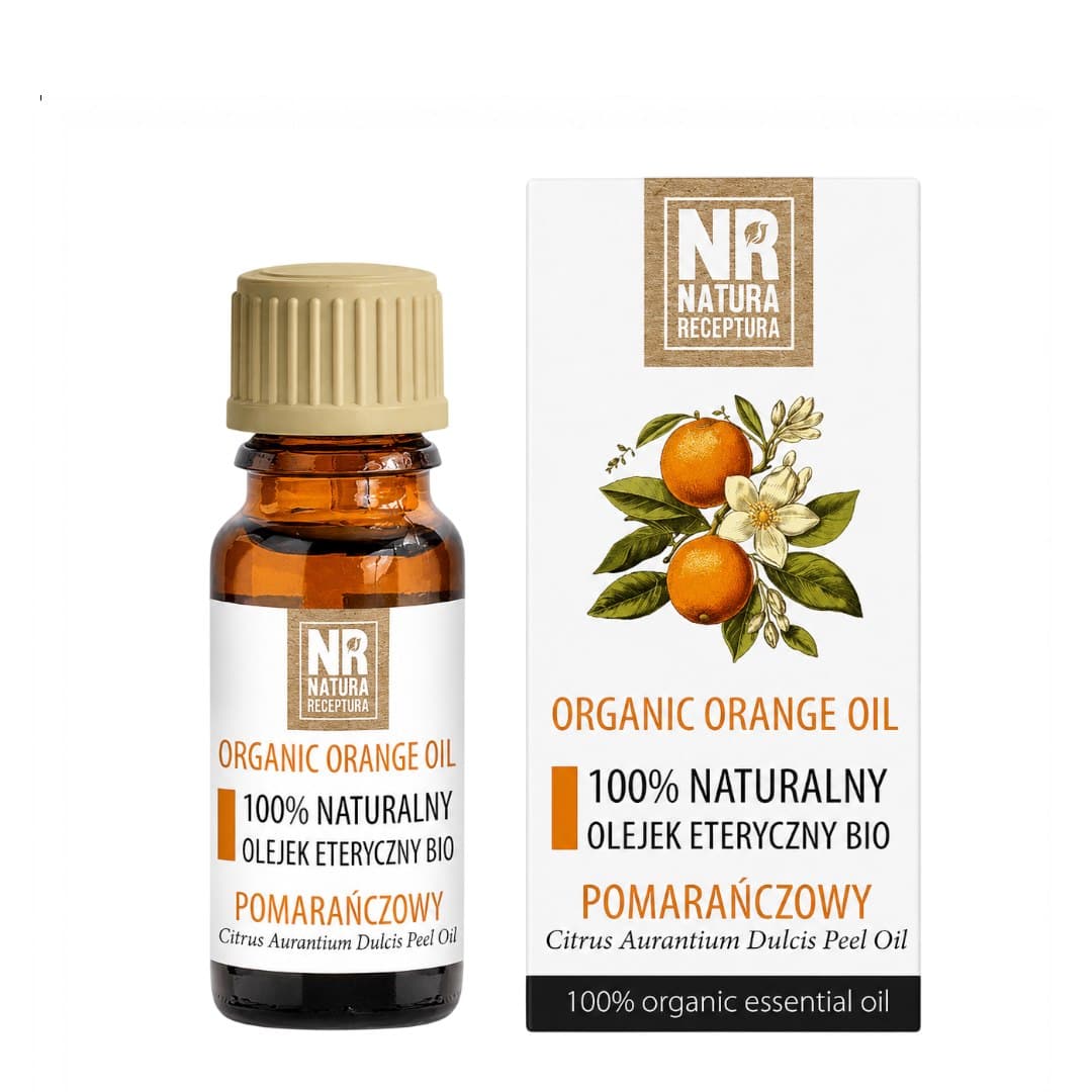 Natura Receptura - Organic Natural Orange Essential Oil 10ml