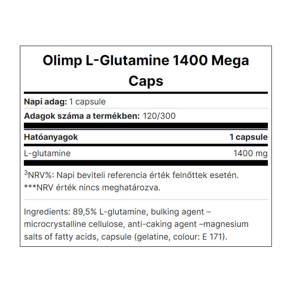 Olimp Labs - Glutamine 1400 Mega Caps