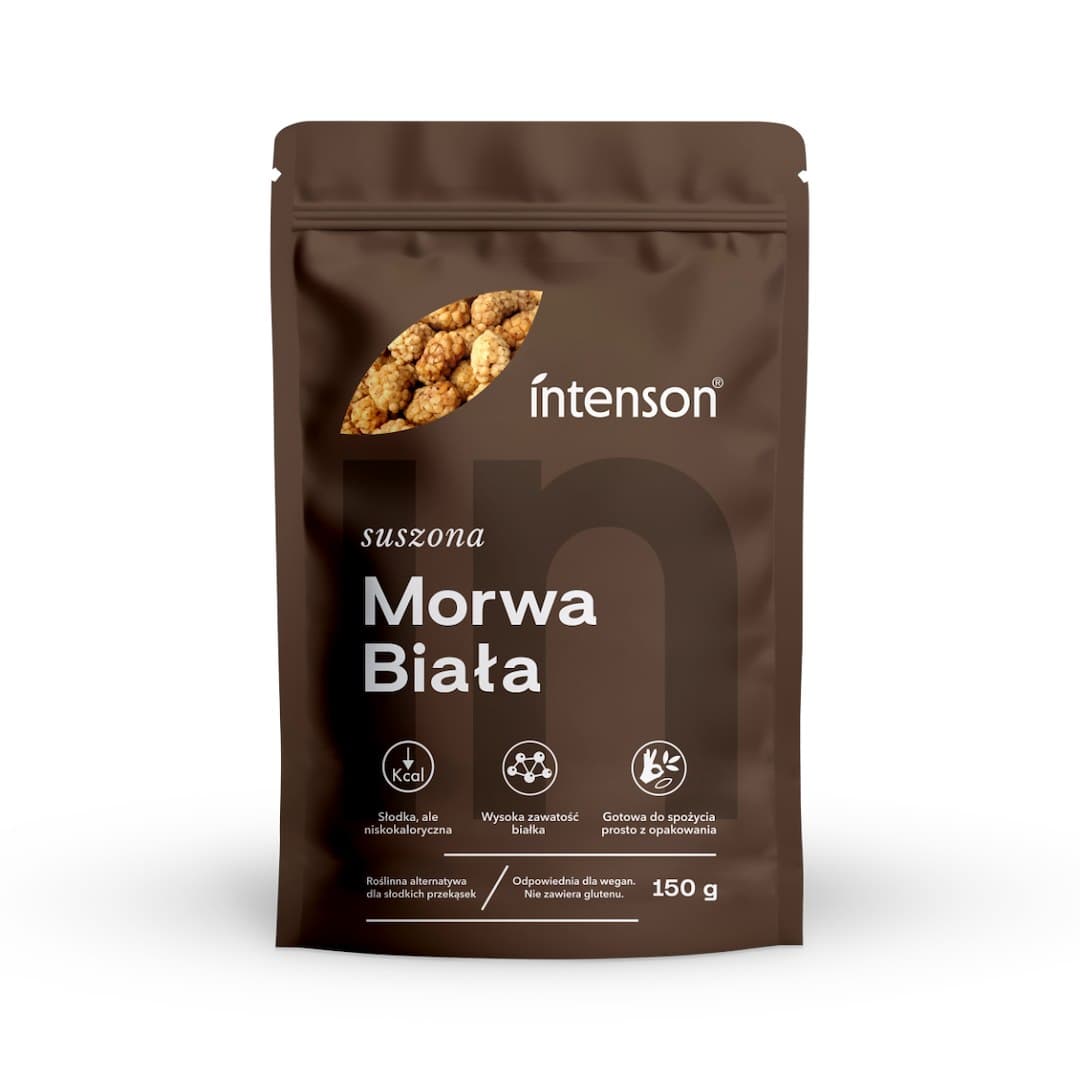 Intenson - White Mulberry - 150g – Intenson förpackning