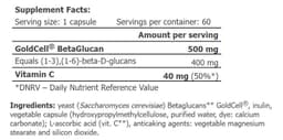 Amix - Provegan Betaglucan - 30 Days - 60 Vege-Capsules