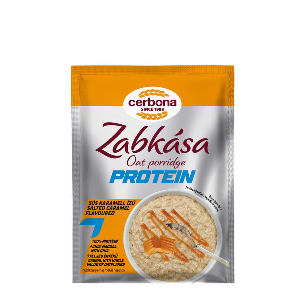 Cerbona - Zabkása Oat Porridge Protein - 60g – Cerbona förpackning