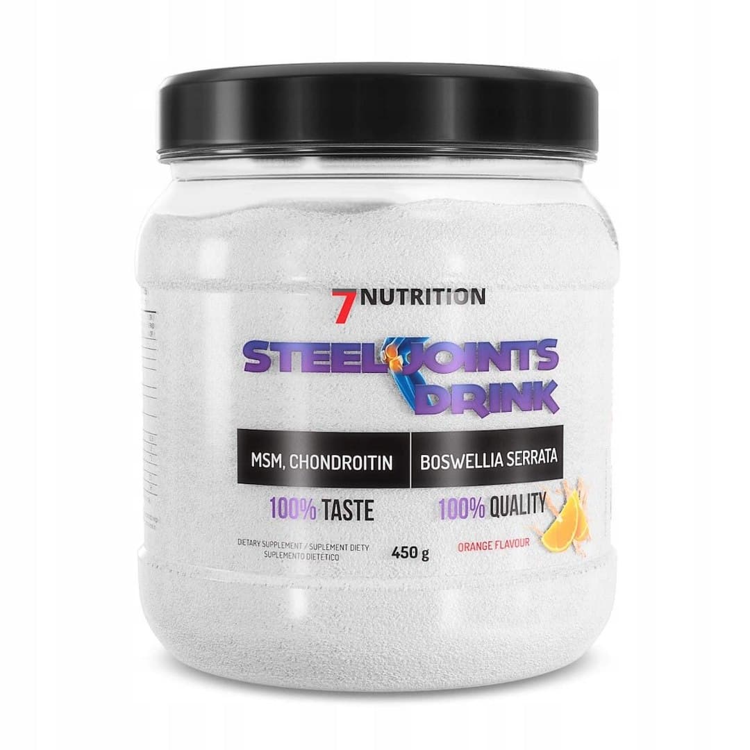 7 Nutrition - Steel Joints Drink - 450g – 7 Nutrition förpackning