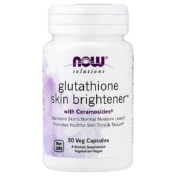 NOW Foods - Glutathione Skin Brightener with Ceramosides