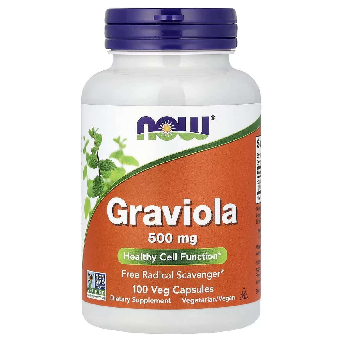 NOW Foods - Graviola - 500 mg - 100 kapselia