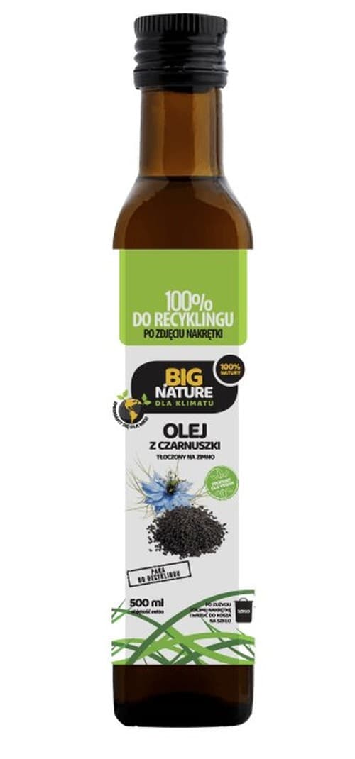 Big Nature - Black Seed Oil Cold-Pressed – Big Nature förpackning