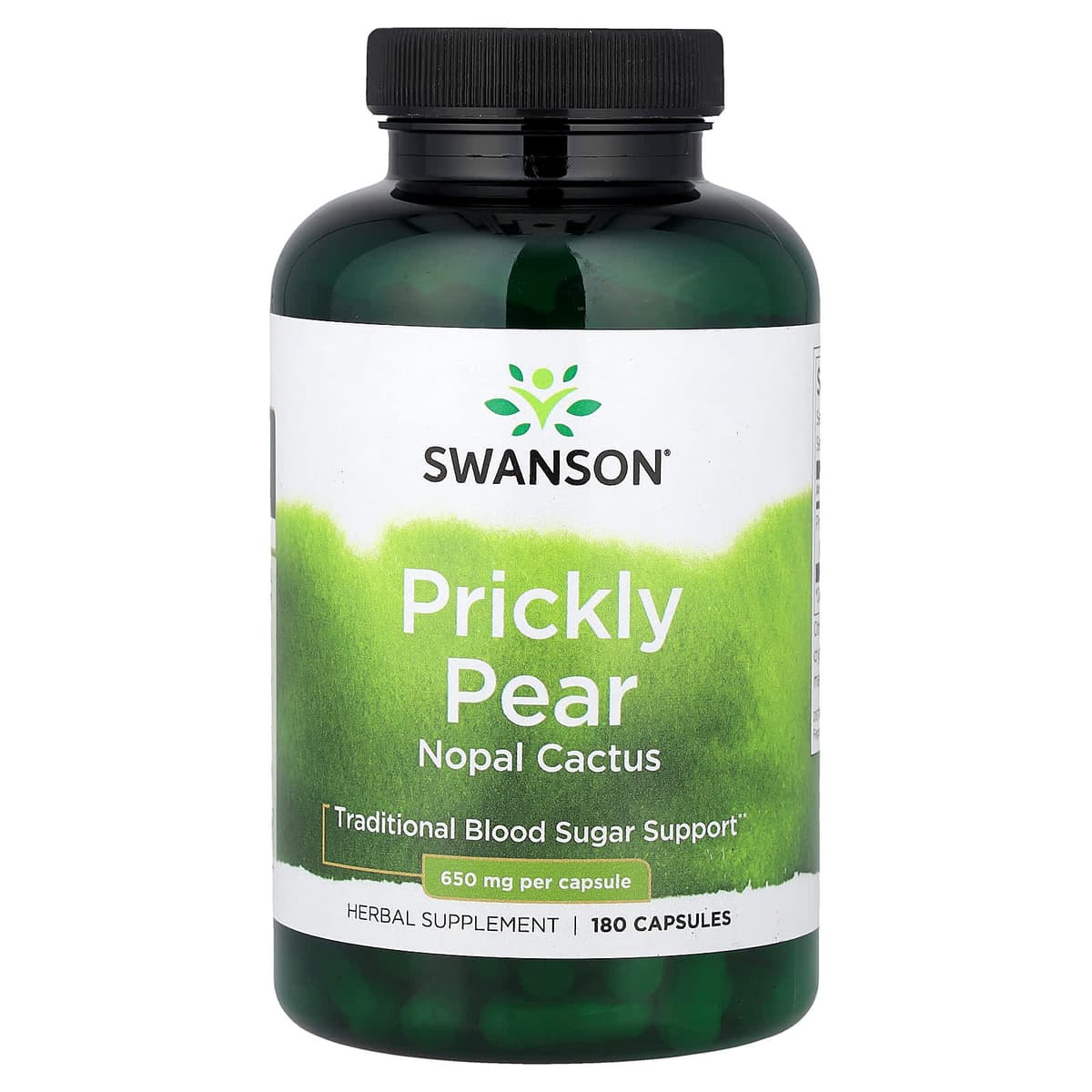 Swanson - Prickly Pear Nopal Cactus - 180 Caps