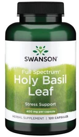 Swanson - Holy Basil Leaf - 30 Caps