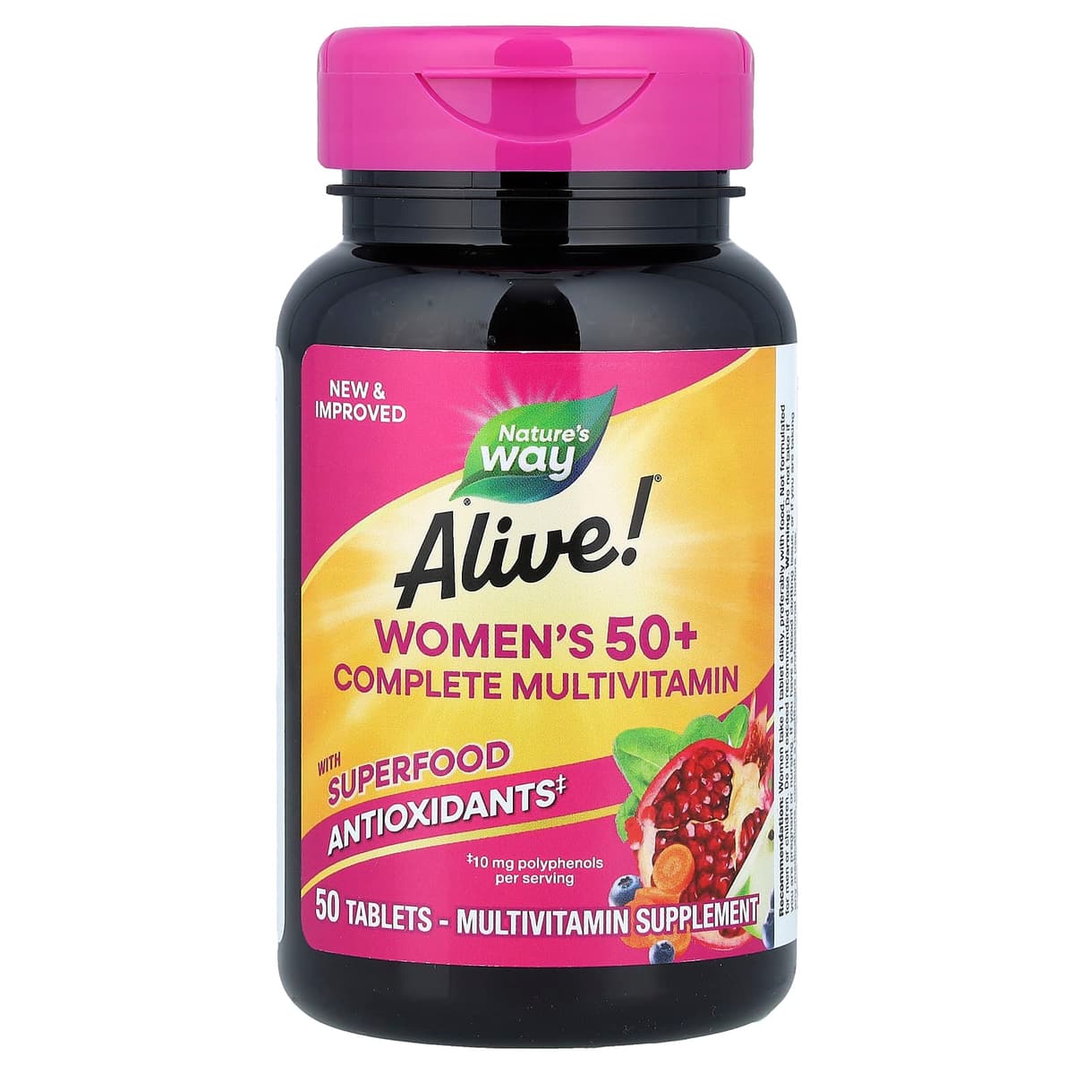 Nature's Way - Alive! Kvinders 50+ Kompleks Multivitamin