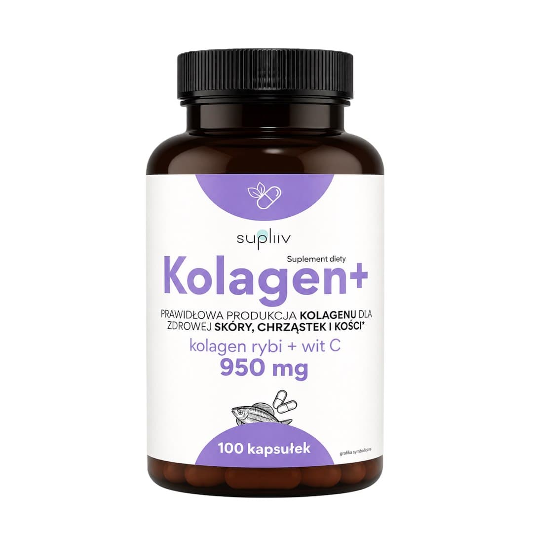 Supliiv - Fish Collagen + Vitamin C – Supliiv förpackning