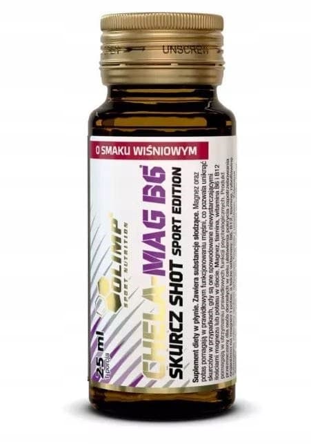 Olimp Labs - MAG B6 Shot Sport Edition - 25ml – Olimp Labs förpackning
