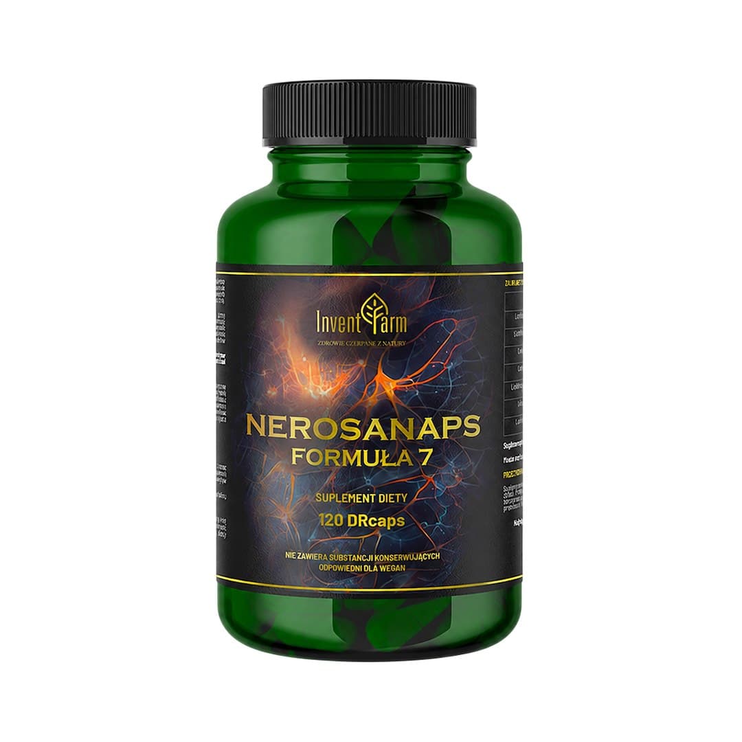 Invent Farm - Nerosanaps - Nerve & Cognitive Support - 120 Drcaps
