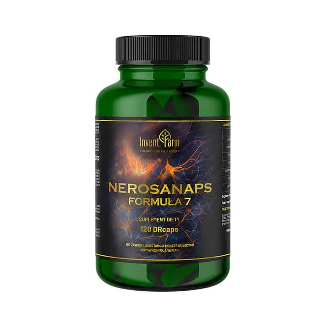 InventFarm - Nerosanaps - Nerve & Cognitive Support - 120 Drcaps – InventFarm