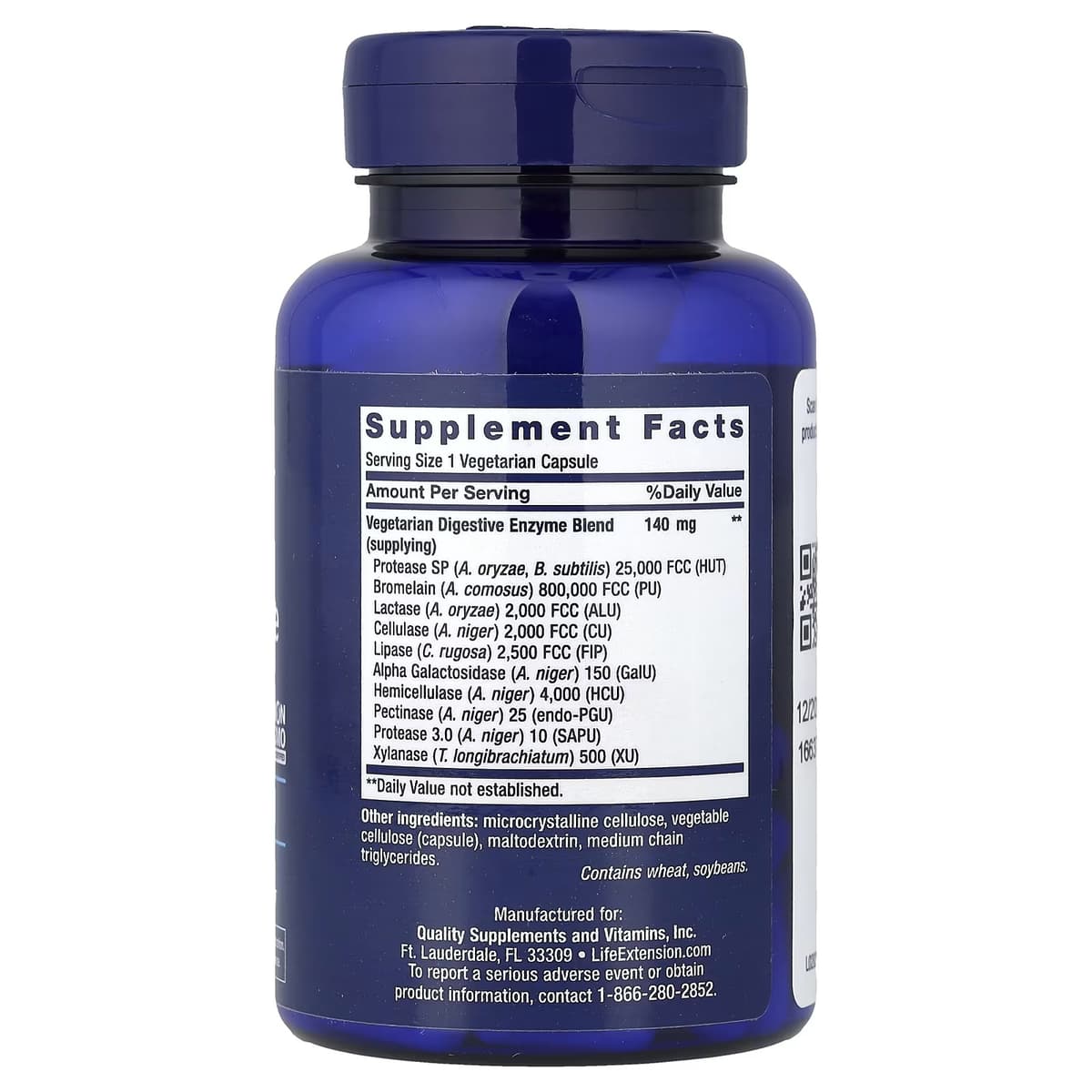 Life Extension - Enhanced Super Digestive Enzymes - 60 Vcaps