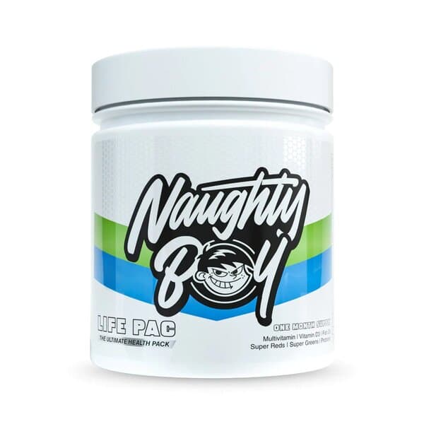 Naughty Boy - Prime - Life Pac - 30 Sachets – Naughty Boy förpackning