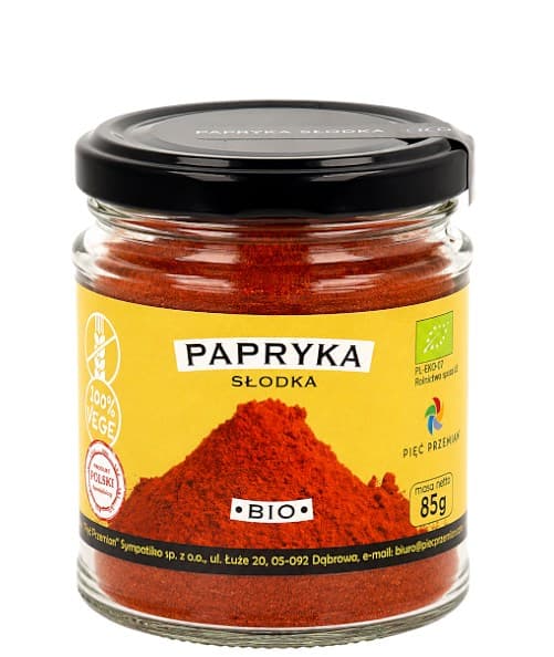 Pięć Przemian - Økologisk Røget Paprika Glutenfri Sweet - 85g
