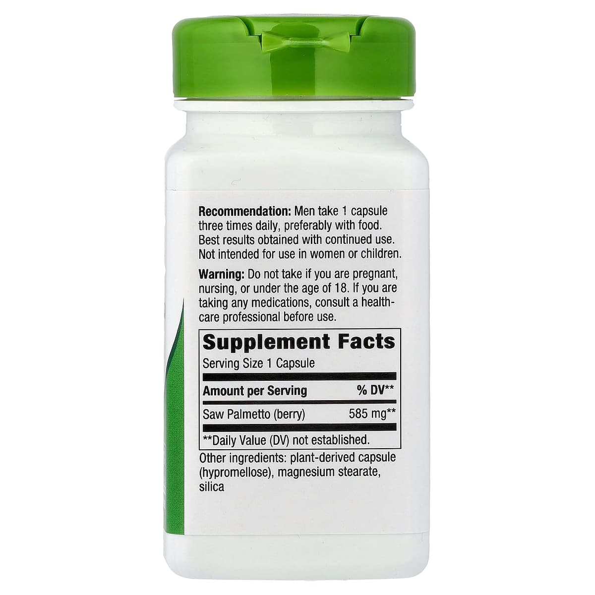 Nature'S Way - Saw Palmetto Berries - 100 Kapsler