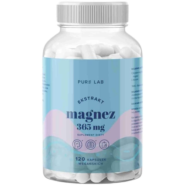 Pure Lab - Magnesium - 120 Caps – Pure Lab