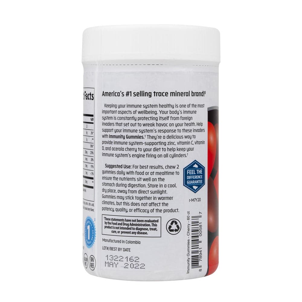 Trace Minerals Immunity Gummy - 60 Gummies