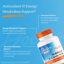 Doctor'S Best - Stabilized R-Lipoic Acid - 60 Vcaps
