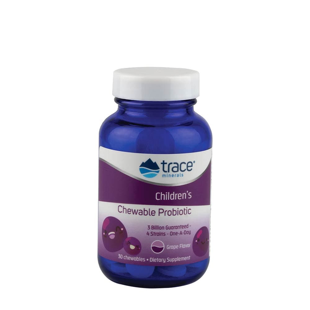 Trace Minerals - Children's Chewable Probiotic – Trace Minerals förpackning