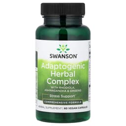 Swanson - Adaptogenic Herbal Complex - 60 Caps