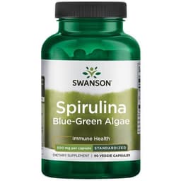 Swanson - Spirulina Blue-Green Algae - 90 Vcaps