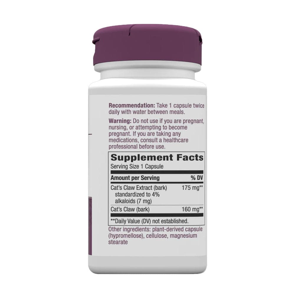 Nature's Way - Cat'S Claw Premium Extract - 60 Vcaps